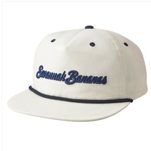 Savanna Bananas EvoShield Adjustable Snapback Rope Hat - Cream